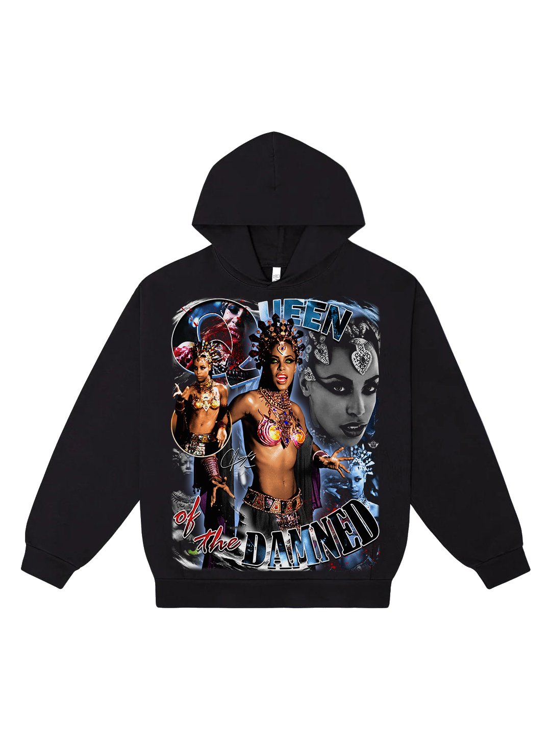 Aakasha black hoodie size on sale L